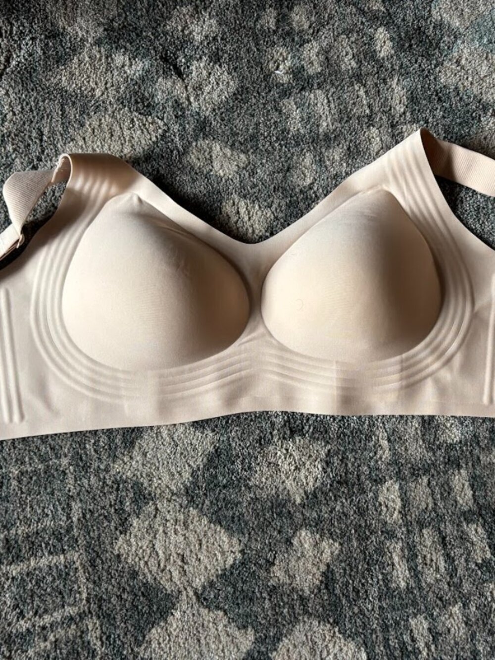 SHECURVE Wireless Bra - Nude, XL; NWT